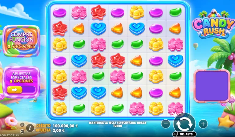 Candy Rush: review completa del slot de Pragmatic Play