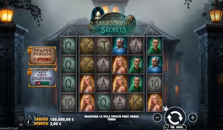 Sanatorium Secrets: análisis de la slot, mecánicas y experiencia de juego